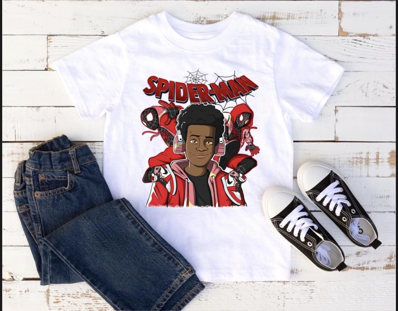 Miles Morales shirt