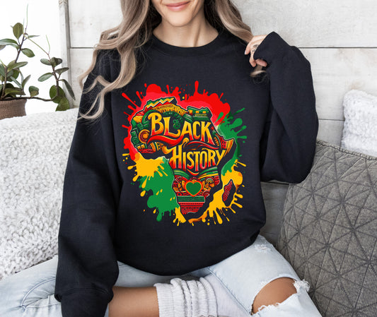 Roots of Africa: Black History Sweatshirt