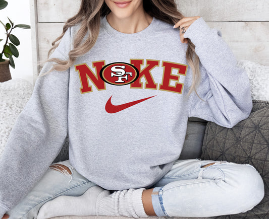 NFL Game Day Swoosh Crewneck