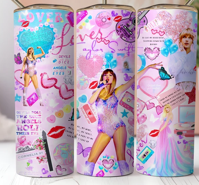 Swift Sip: 20oz Tumblers for the Taylor Fan