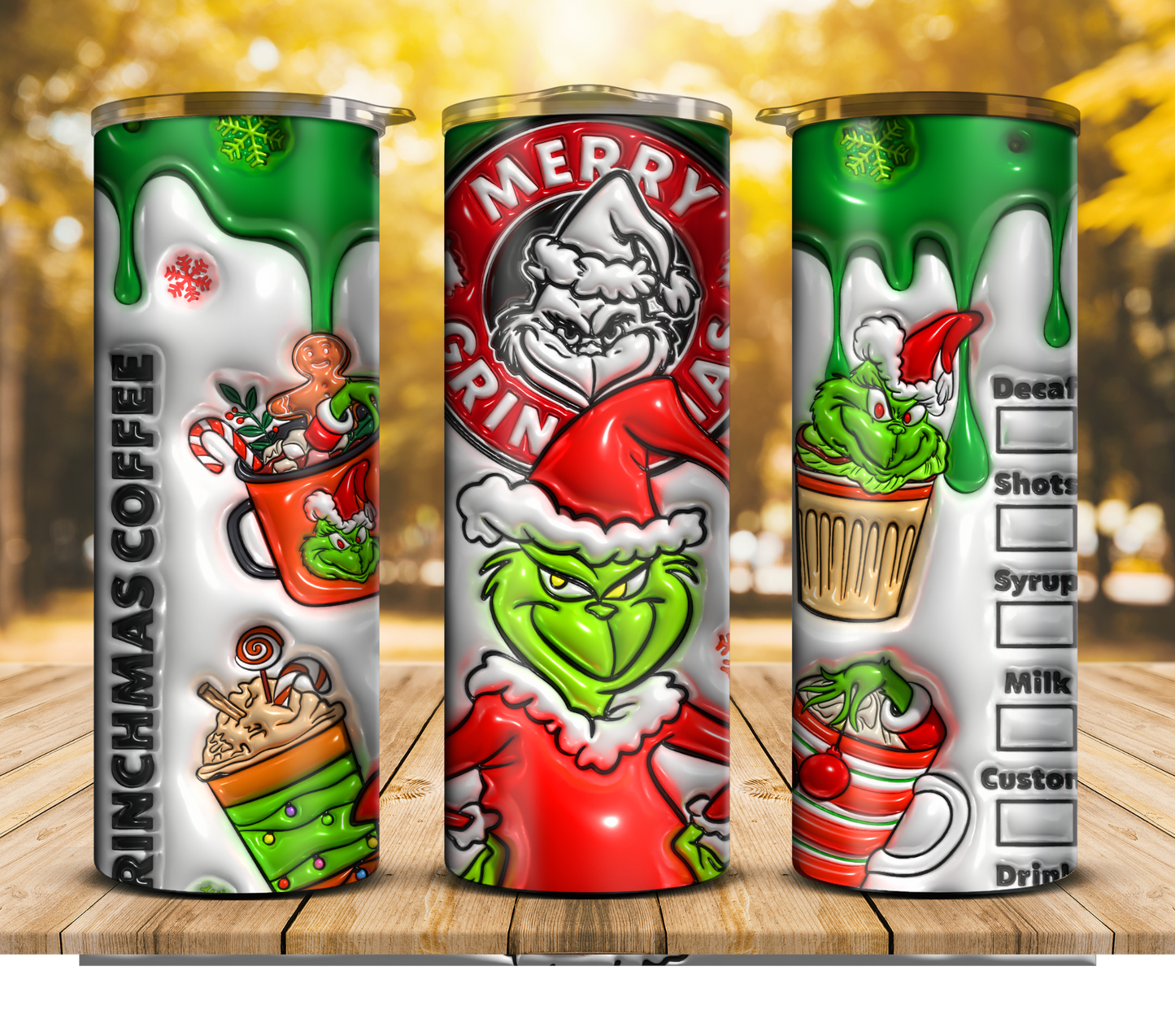 Grinch's Christmas Twist Tumbler