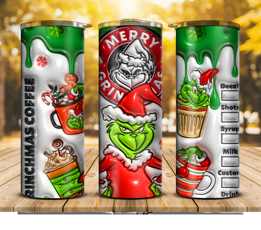 Grinch's Christmas Twist Tumbler