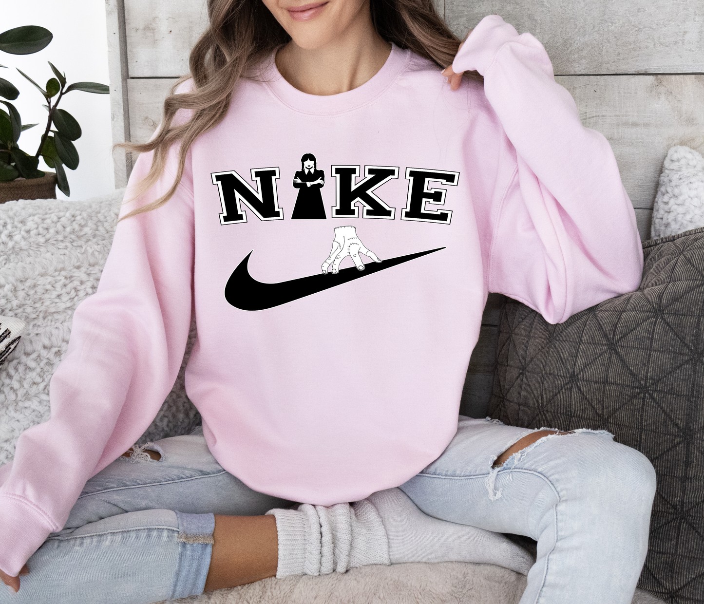 Wednesday Nike Crewneck Sweatshirt