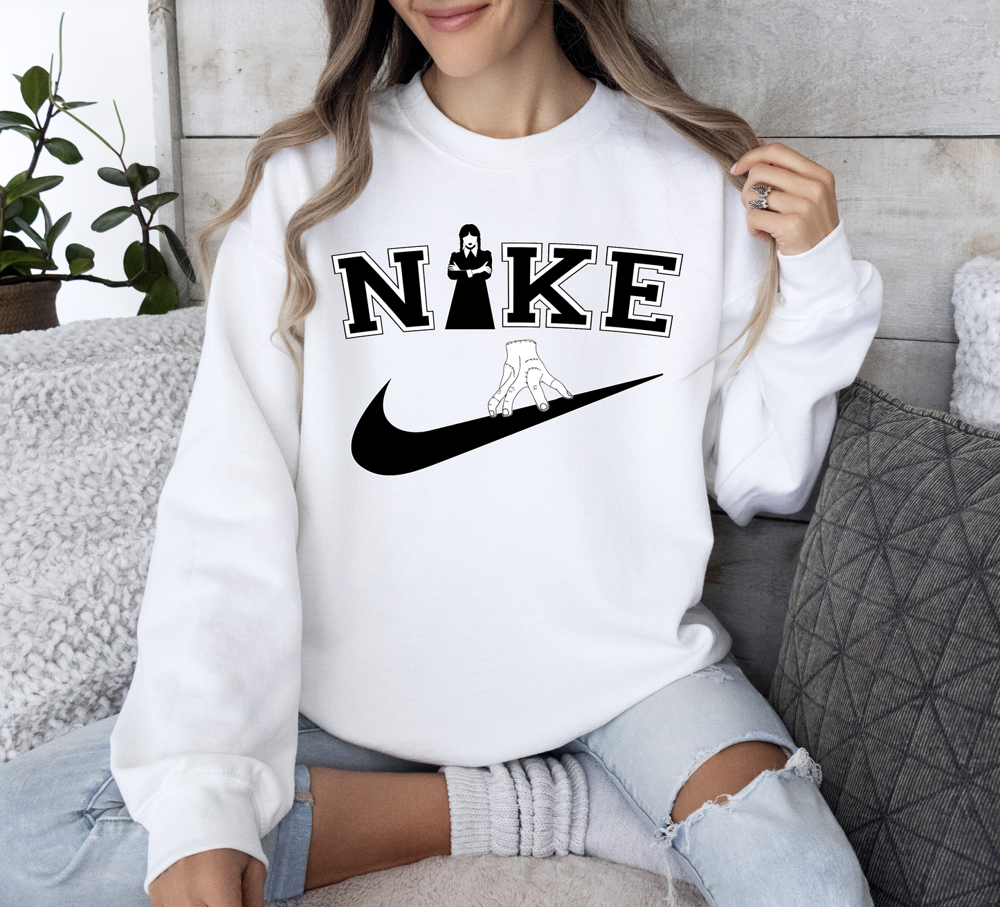 Wednesday Nike Crewneck Sweatshirt