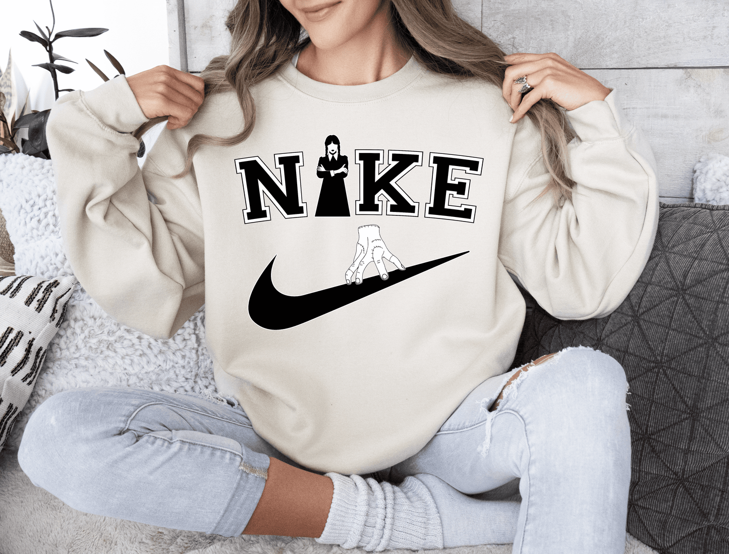 Wednesday Nike Crewneck Sweatshirt