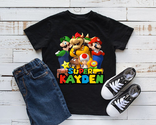 Super Mario Custom Quest Tee