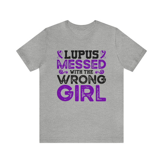 Lupus Warrior: Mess With the Wrong Girl Tee